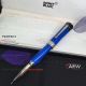 Perfect Replica Montblanc Limited Writers Edition High Quality Rollerball Pens Blue Resin (4)_th.jpg